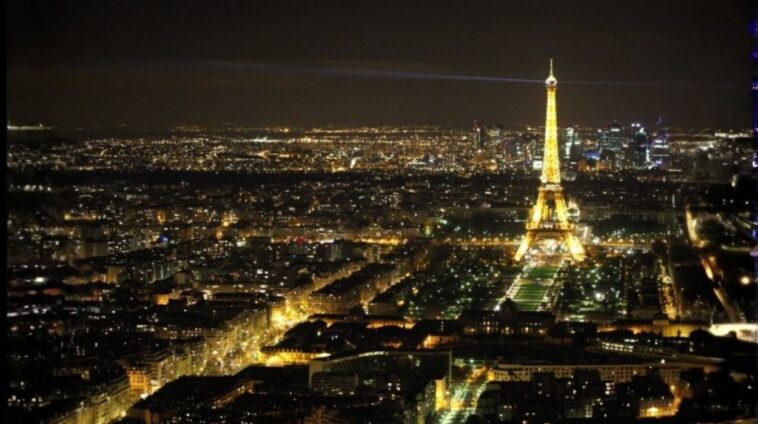 paris tour eiffel nuit