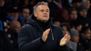 Luis Enrique PSG Paris