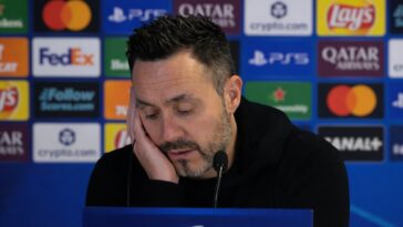 Roberto De Zerbi OM coach