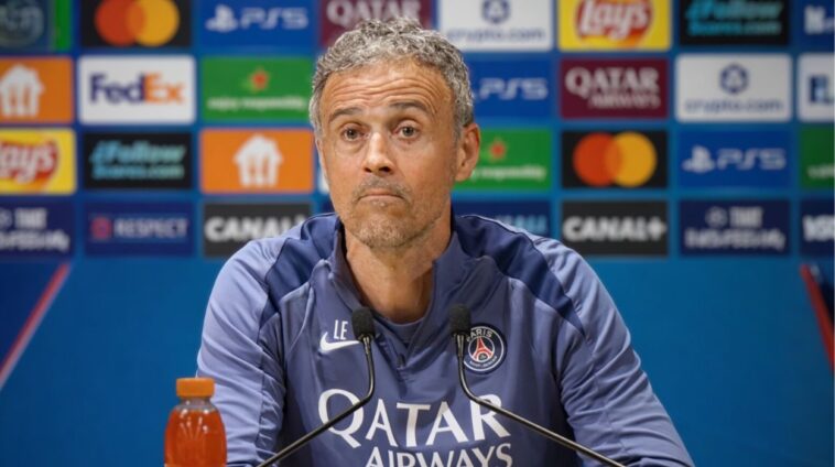 Luis Enrique (PSG / Paris Saint-Germain)