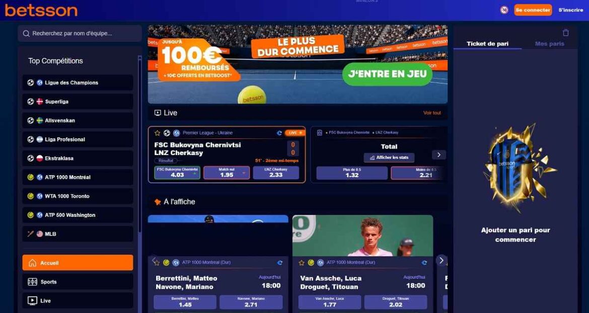 Casino en ligne Betsson